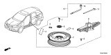 Diagram for 2017 Acura RDX Spare Wheel - 06421-TX5-A03ZA