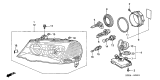 Diagram for 2002 Acura TL Light Control Module - 33119-S0K-A10