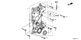 Diagram for Acura ILX Hybrid Timing Cover - 11410-RW0-000