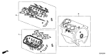 Diagram for Acura Cylinder Head Gasket - 06120-5J2-A00