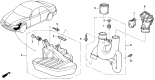 Diagram for 1997 Acura TL Air Duct - 17248-P1R-000
