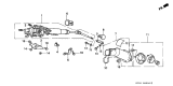 Diagram for 1993 Acura Legend Steering Column - 53200-SP0-A08