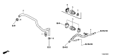 Diagram for Acura PCV Valve Hose - 17131-6B2-A00
