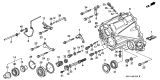 Diagram for 1995 Acura Legend Transfer Case Seal - 91205-PY5-005