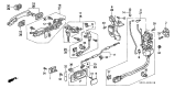 Diagram for Acura Door Handle - 72188-SZ3-003ZX