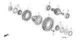 Diagram for Acura Differential - 41100-RWE-000