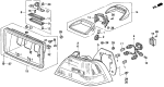 Diagram for 1998 Acura TL Brake Light - 34274-SV4-A01ZG