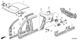 Diagram for Acura Fuel Filler Housing - 63915-SEA-300ZZ
