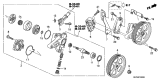 Diagram for Acura Power Steering Pump - 06561-RDB-305RM