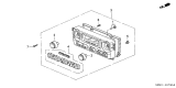 Diagram for Acura CL Blower Control Switches - 79600-S3M-A51ZA