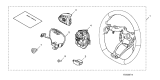 Diagram for Acura TLX Steering Wheel - 08U97-TGV-232A