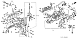 Diagram for Acura Shift Indicator - 54710-SL0-A61ZA