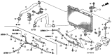 Diagram for 2008 Acura TL Radiator Hose - 19502-RDB-A00