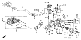 Diagram for 2002 Acura MDX Thermostat Housing - 19410-P8C-A01