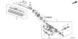 Diagram for Acura Wiper Arm - 76720-SCV-A01