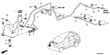 Diagram for 2013 Acura MDX Washer Pump - 76806-STX-A00