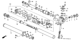 Diagram for 1992 Acura Integra Rack And Pinion - 53626-SK7-A52
