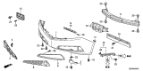 Diagram for 2010 Acura ZDX License Plate - 71180-SZN-A00