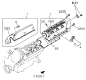 Diagram for Acura SLX Valve Cover - 8-97117-346-1