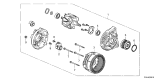 Diagram for Acura TLX Alternator Pulley - 31141-6B2-A01