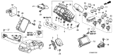 Diagram for 2007 Acura RDX Yaw Rate Sensor - 39960-STK-A01