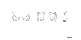 Diagram for 2008 Acura RL Mud Flaps - 08P00-SJA-2A0