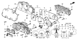 Diagram for 2000 Acura RL Speedometer - 78110-SZ3-023