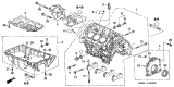 Diagram for 2002 Acura TL Engine Block - 11000-PGE-810