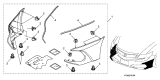 Diagram for Acura ILX Spoiler - 08F01-TX6-2H0B