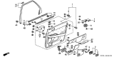 Diagram for Acura RL Door Trim Panel - 83720-SZ3-A51ZB