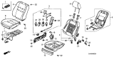 Diagram for Acura RL Seat Heater - 81134-SJA-A13