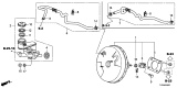 Diagram for 2014 Acura TSX Brake Booster - 01469-TP1-A10