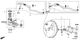 Diagram for 2011 Acura TSX Brake Booster - 01469-TP1-A10