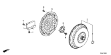 Diagram for Acura TL Flywheel - 26251-RYE-E00