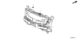 Diagram for 2021 Acura TLX A/C Switch - 79610-TGV-A01ZB