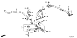 Diagram for Acura TSX Control Arm - 51350-TA0-A00