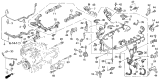 Diagram for 1987 Acura Integra Oil Pressure Switch - 37240-PT0-014