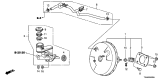 Diagram for Acura Brake Booster - 01469-TK5-A00