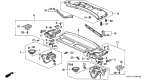 Diagram for 1991 Acura Integra Speaker - 39120-SK7-003