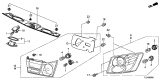 Diagram for 2009 Acura RDX Light Socket - 33304-SED-003