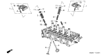 Diagram for 2002 Acura RSX Rocker Arm - 14620-PNA-040