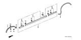 Diagram for 1989 Acura Legend Door Moldings - 75302-SG0-023