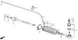 Diagram for 1987 Acura Integra Tie Rod End - 53540-SB2-003