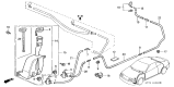 Diagram for 1994 Acura Integra Washer Reservoir - 76841-SR3-003