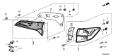 Diagram for Acura TLX Light Socket - 33303-TP6-A01