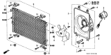 Diagram for 2002 Acura RL Fan Shroud - 38615-P5A-003