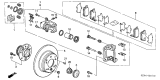 Diagram for Acura Brake Caliper - 43018-SEP-A51