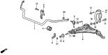 Diagram for 1997 Acura TL Sway Bar Bushing - 51306-SZ5-005