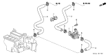 Diagram for Acura Heater Control Valve - 79710-SDC-A01