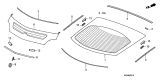 Diagram for 2010 Acura ZDX Emblem - 75701-SZN-A00